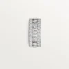 Broderie De Cartier Ring, Triple Row, Diamonds Broderie De Cartier Ring, Triple Row, Diamonds