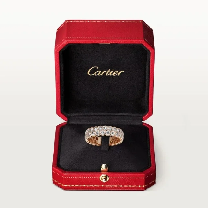 Broderie De Cartier Wedding Band – Pink Gold, Diamonds – Cartier Broderie De Cartier Wedding Band – Pink Gold, Diamonds – Cartier