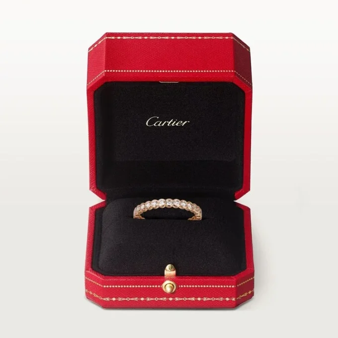 Broderie De Cartier Wedding Band – Pink Gold, Diamonds – Cartier Broderie De Cartier Wedding Band – Pink Gold, Diamonds – Cartier