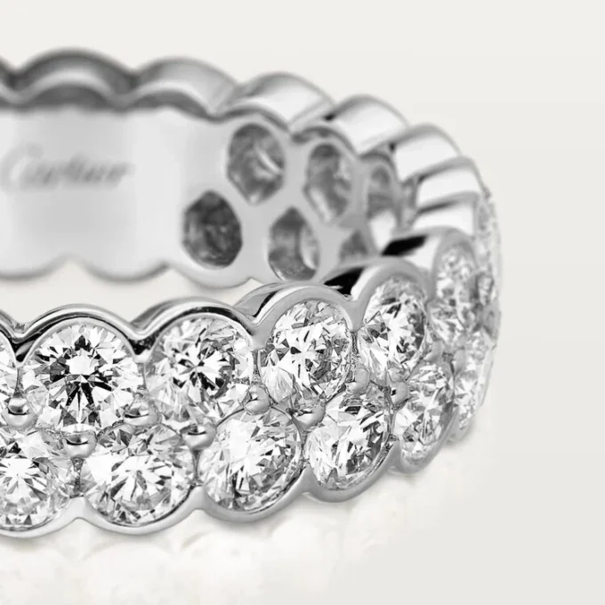 Broderie De Cartier Wedding Band – White Gold, Diamonds – Cartier Broderie De Cartier Wedding Band – White Gold, Diamonds – Cartier