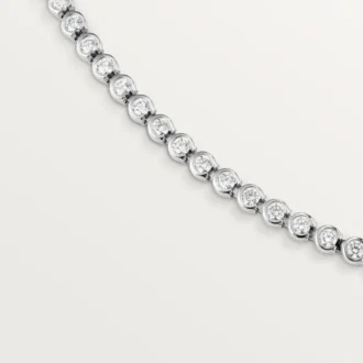 C De Cartier Necklace – White Gold, Diamonds – Cartier
