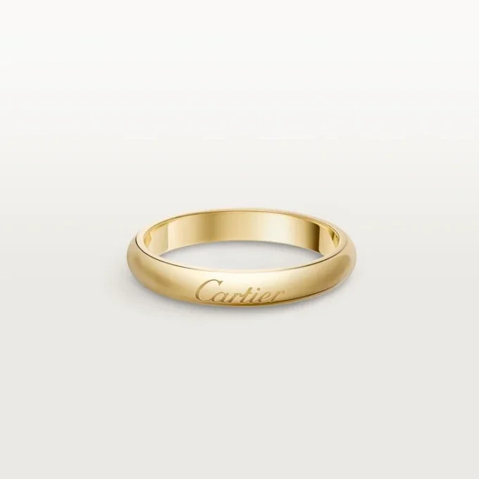C De Cartier Wedding Band, 3 Mm Width C De Cartier Wedding Band, 3 Mm Width