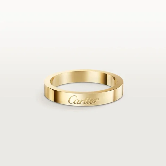 C De Cartier Wedding Band, 3 Mm Width C De Cartier Wedding Band, 3 Mm Width