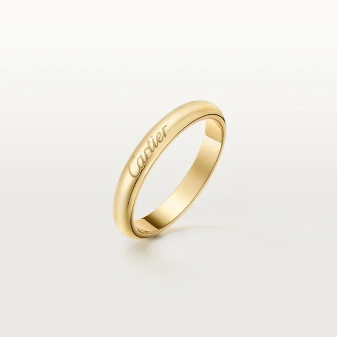 C De Cartier Wedding Band, 3 Mm Width C De Cartier Wedding Band, 3 Mm Width