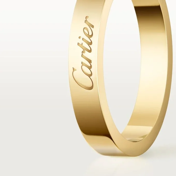 C De Cartier Wedding Band, 3 Mm Width C De Cartier Wedding Band, 3 Mm Width