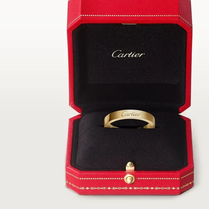 C De Cartier Wedding Band, 3 Mm Width C De Cartier Wedding Band, 3 Mm Width
