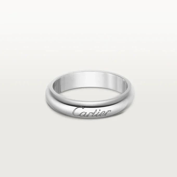 C De Cartier Wedding Band, 4 Mm Width C De Cartier Wedding Band, 4 Mm Width
