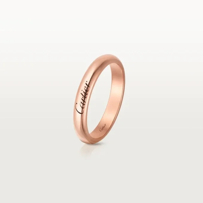 C De Cartier Wedding Band – Pink Gold – Cartier C De Cartier Wedding Band – Pink Gold – Cartier