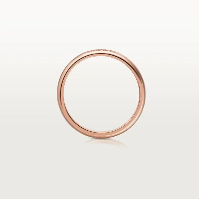 C De Cartier Wedding Band – Pink Gold – Cartier C De Cartier Wedding Band – Pink Gold – Cartier