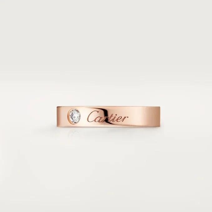 C De Cartier Wedding Band – Pink Gold, Diamond – Cartier C De Cartier Wedding Band – Pink Gold, Diamond – Cartier