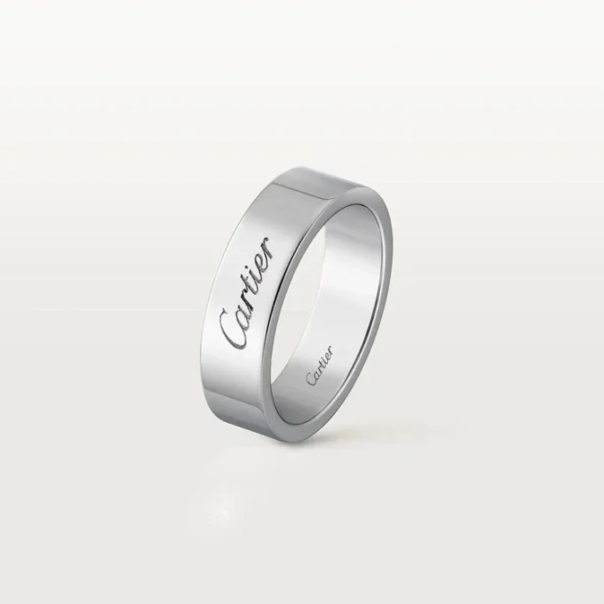 C De Cartier Wedding Band – Platinum – Cartier C De Cartier Wedding Band – Platinum – Cartier