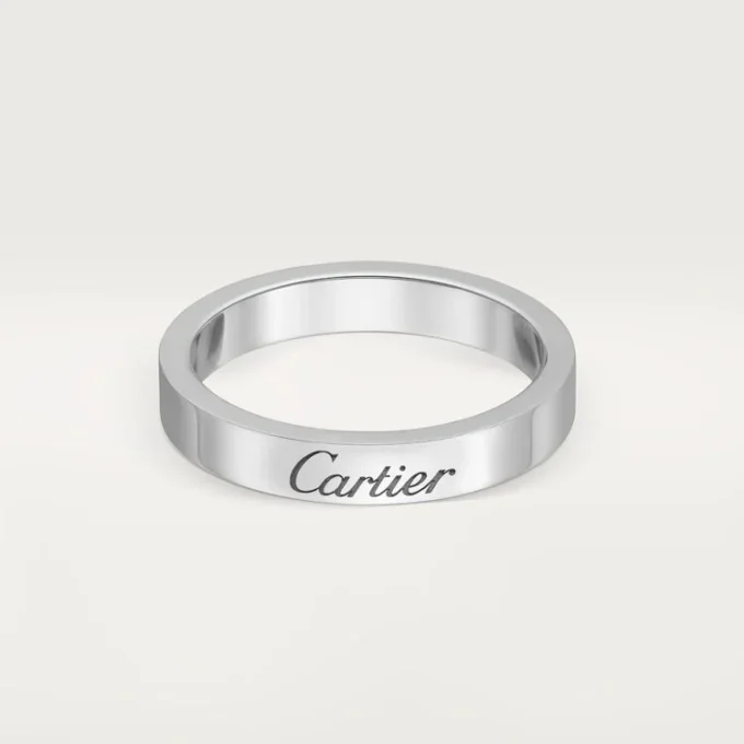 C De Cartier Wedding Band – Platinum – Cartier C De Cartier Wedding Band – Platinum – Cartier