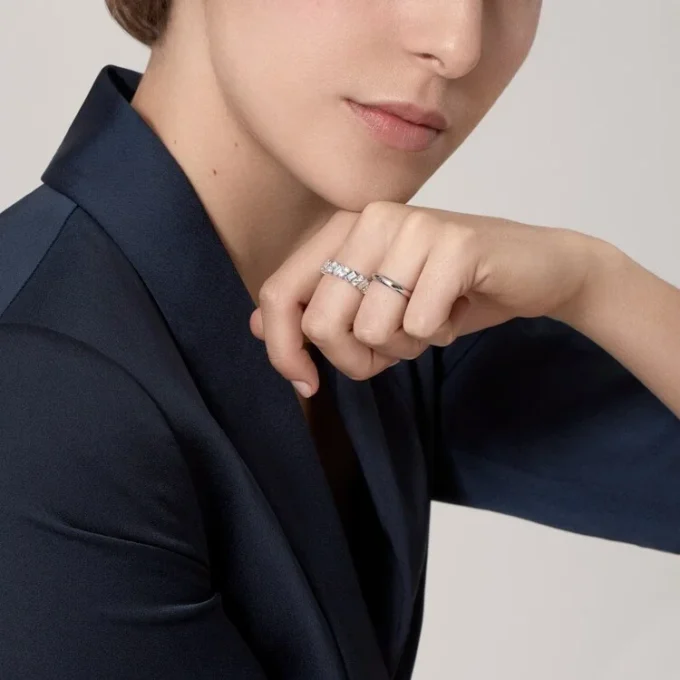 C De Cartier Wedding Band – Platinum – Cartier C De Cartier Wedding Band – Platinum – Cartier
