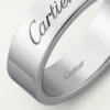 C De Cartier Wedding Band – Platinum – Cartier C De Cartier Wedding Band – Platinum – Cartier
