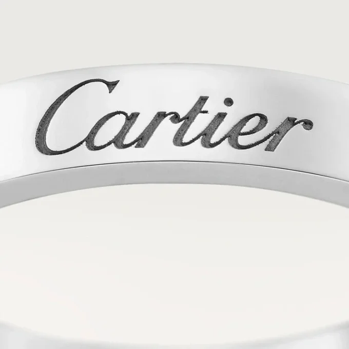 C De Cartier Wedding Band – Platinum – Cartier C De Cartier Wedding Band – Platinum – Cartier