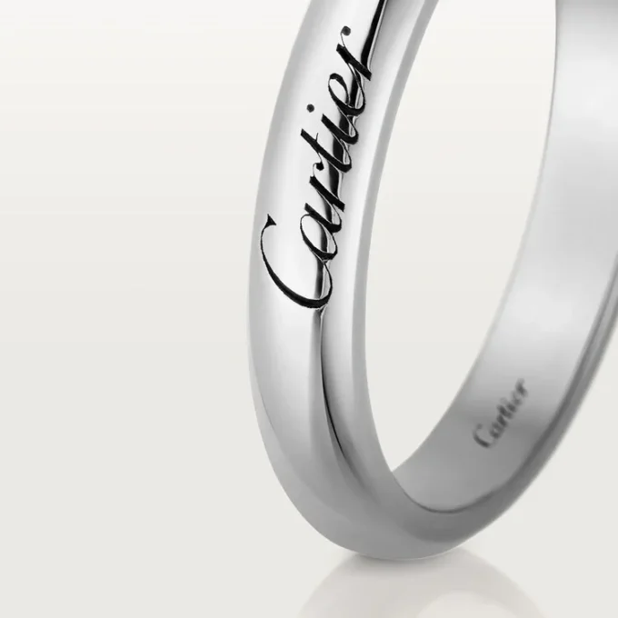 C De Cartier Wedding Band – Platinum – Cartier C De Cartier Wedding Band – Platinum – Cartier