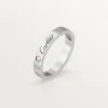 C De Cartier Wedding Band – Platinum, Diamond – Cartier C De Cartier Wedding Band – Platinum, Diamond – Cartier
