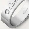C De Cartier Wedding Band – Platinum, Diamond – Cartier C De Cartier Wedding Band – Platinum, Diamond – Cartier