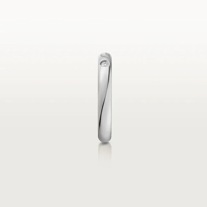 C De Cartier Wedding Band – Platinum, Diamond – Cartier C De Cartier Wedding Band – Platinum, Diamond – Cartier