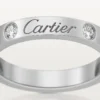 C De Cartier Wedding Band – Platinum, Diamonds – Cartier C De Cartier Wedding Band – Platinum, Diamonds – Cartier