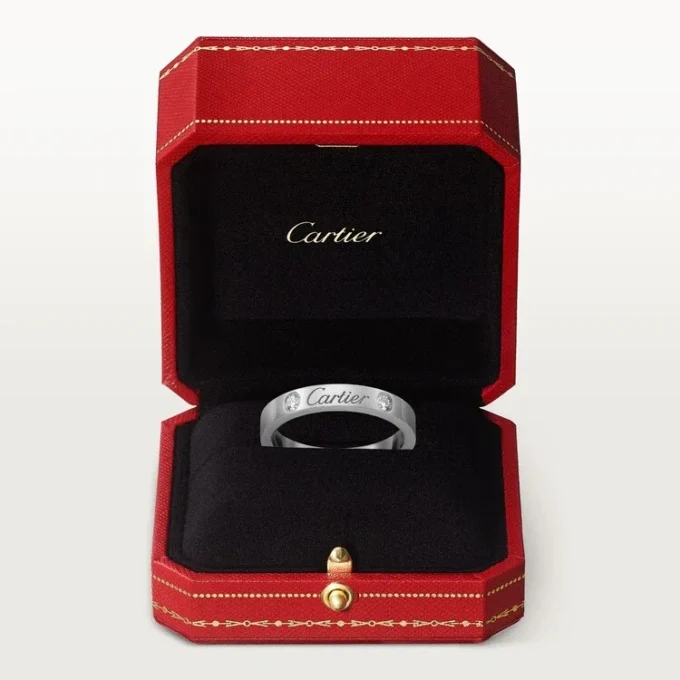 C De Cartier Wedding Band – Platinum, Diamonds – Cartier C De Cartier Wedding Band – Platinum, Diamonds – Cartier
