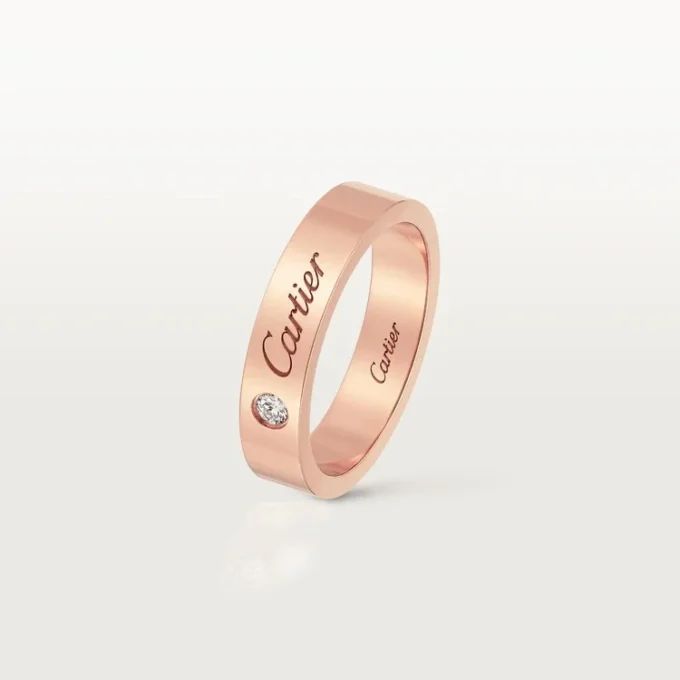 C De Cartier Wedding Band – Rose Gold, Diamond – Cartier C De Cartier Wedding Band – Rose Gold, Diamond – Cartier
