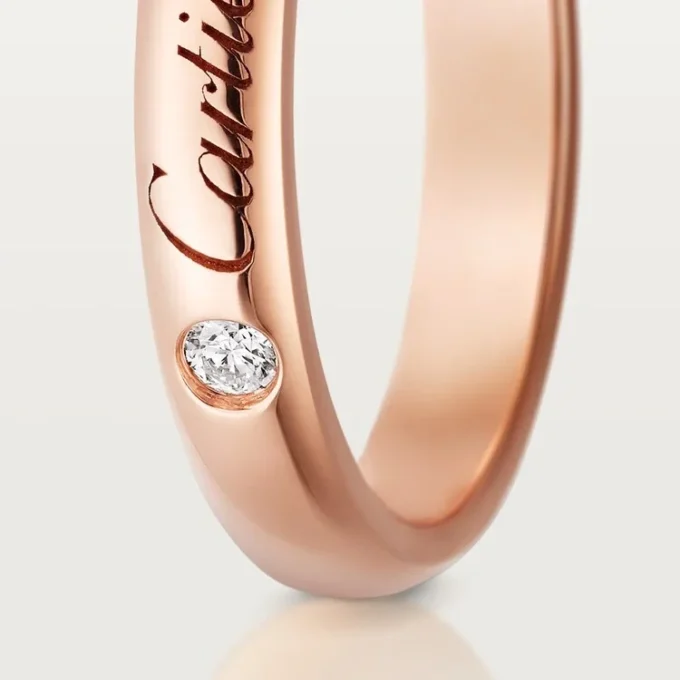 C De Cartier Wedding Band – Rose Gold, Diamond – Cartier C De Cartier Wedding Band – Rose Gold, Diamond – Cartier