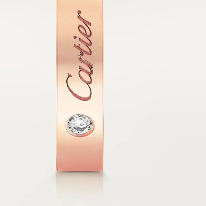 C De Cartier Wedding Band – Rose Gold, Diamond – Cartier C De Cartier Wedding Band – Rose Gold, Diamond – Cartier