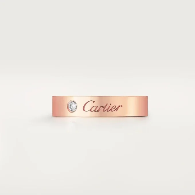 C De Cartier Wedding Band – Rose Gold, Diamond – Cartier C De Cartier Wedding Band – Rose Gold, Diamond – Cartier