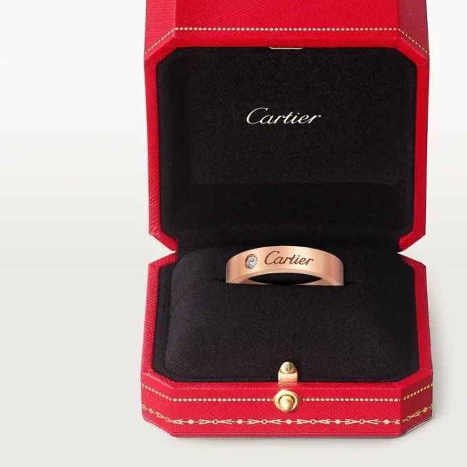 C De Cartier Wedding Band – Rose Gold, Diamond – Cartier C De Cartier Wedding Band – Rose Gold, Diamond – Cartier