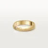 C De Cartier Wedding Ring, 4 Mm Width, 1 Diamond C De Cartier Wedding Ring, 4 Mm Width, 1 Diamond