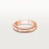 C De Cartier Wedding Ring, 4 Mm Width, 1 Diamond C De Cartier Wedding Ring, 4 Mm Width, 1 Diamond