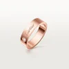 C De Cartier Wedding Ring, 5 Mm Width, 1 Diamond C De Cartier Wedding Ring, 5 Mm Width, 1 Diamond