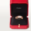 C De Cartier Wedding Ring, 5 Mm Width, 1 Diamond C De Cartier Wedding Ring, 5 Mm Width, 1 Diamond