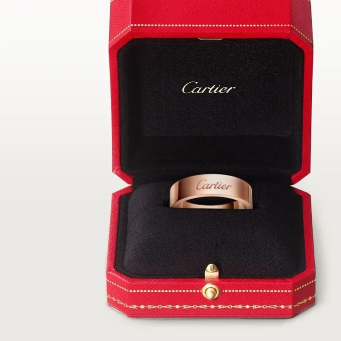 C De Cartier Wedding Ring, 5 Mm Width C De Cartier Wedding Ring, 5 Mm Width