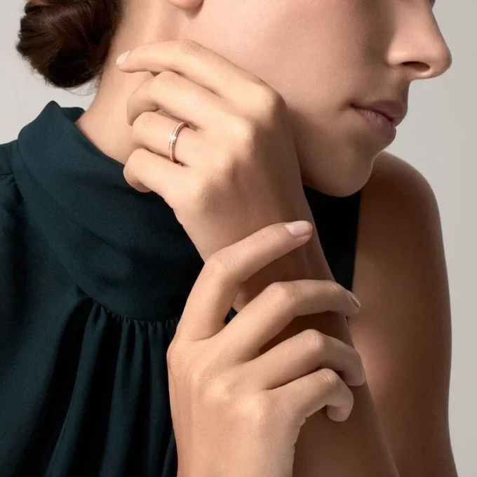 Cartier D’amour Wedding Band – Pink Gold, Diamonds – Cartier Cartier D’amour Wedding Band – Pink Gold, Diamonds – Cartier