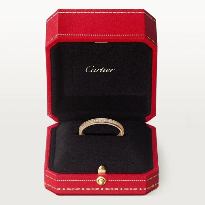 Cartier D’amour Wedding Band – Pink Gold, Diamonds – Cartier Cartier D’amour Wedding Band – Pink Gold, Diamonds – Cartier