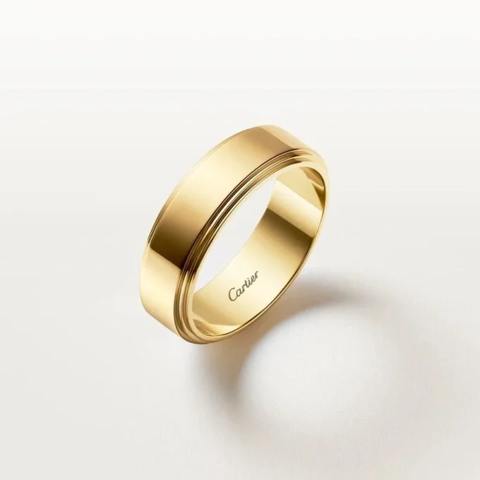 Cartier D’amour Wedding Ring, 6 Mm Width