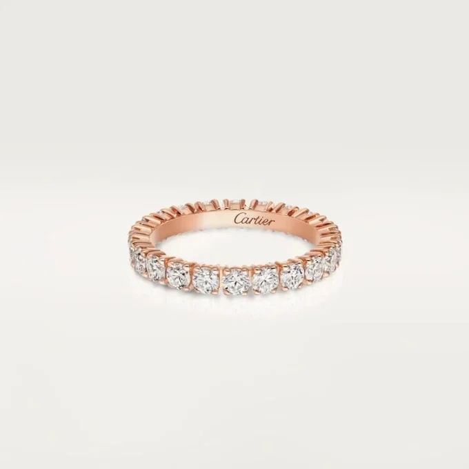 Cartier Destinee Wedding Band – Pink Gold, Diamonds – Cartier