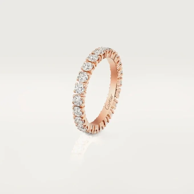 Cartier Destinee Wedding Band – Pink Gold, Diamonds – Cartier