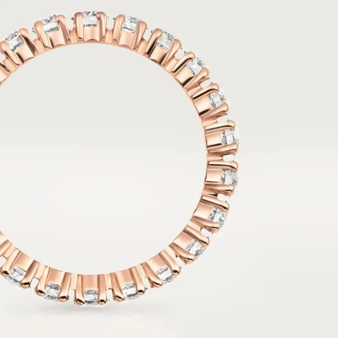 Cartier Destinee Wedding Band – Pink Gold, Diamonds – Cartier