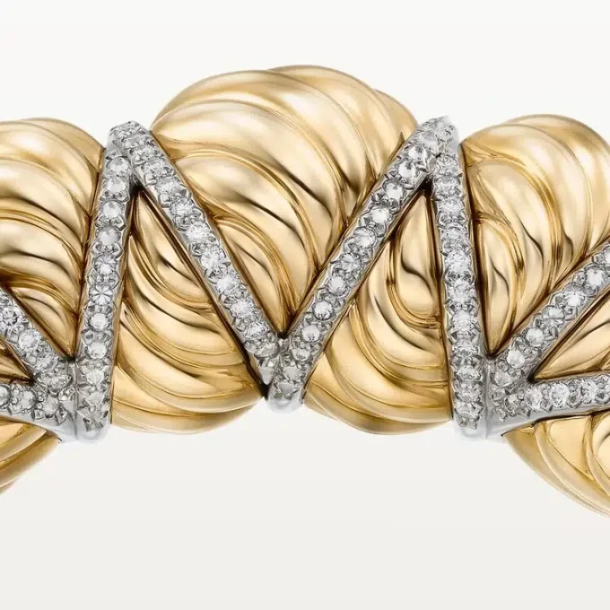 Cartier Libre Tressage Bracelet, Diamonds Cartier Libre Tressage Bracelet, Diamonds