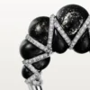 Cartier Libre Tressage Ring, Metaquartzite, Diamonds