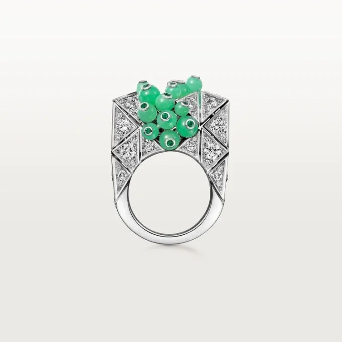 Cartier Libre Tuttitutti Ring, Chrysoprase