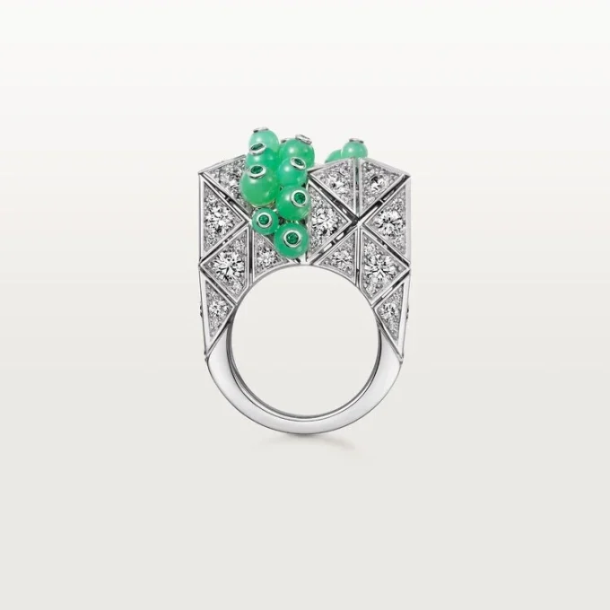 Cartier Libre Tuttitutti Ring, Chrysoprase