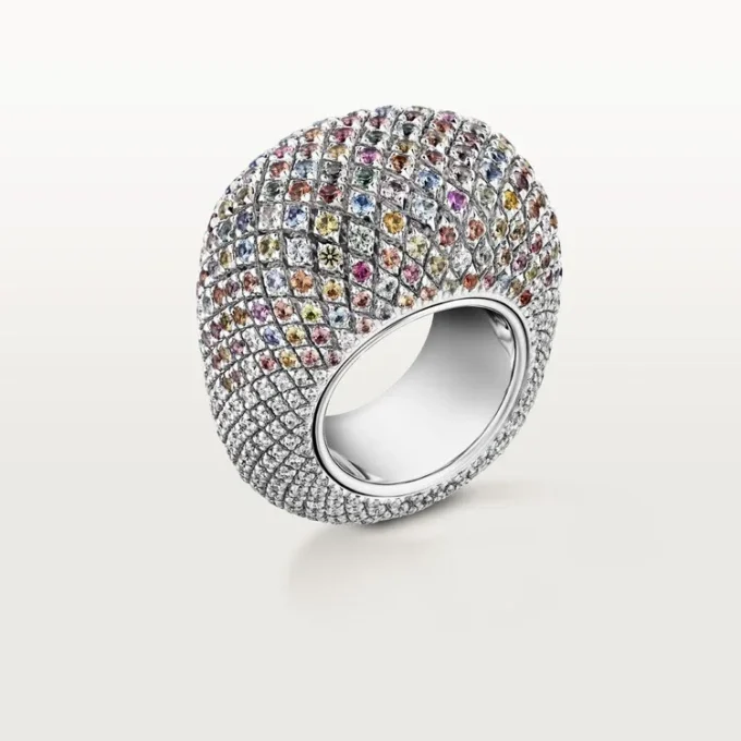 Cartier Libre Tuttitutti Ring, Umba Sapphires, Diamonds