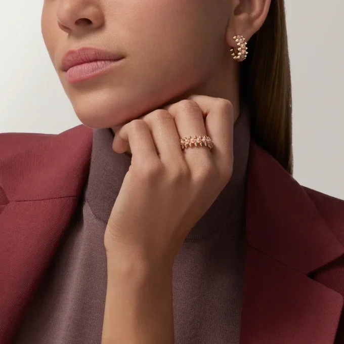 Clash De Cartier Earrings, Pink Chalcedony Clash De Cartier Earrings, Pink Chalcedony