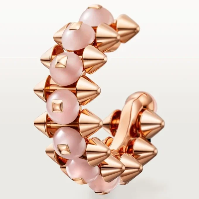 Clash De Cartier Earrings, Pink Chalcedony Clash De Cartier Earrings, Pink Chalcedony