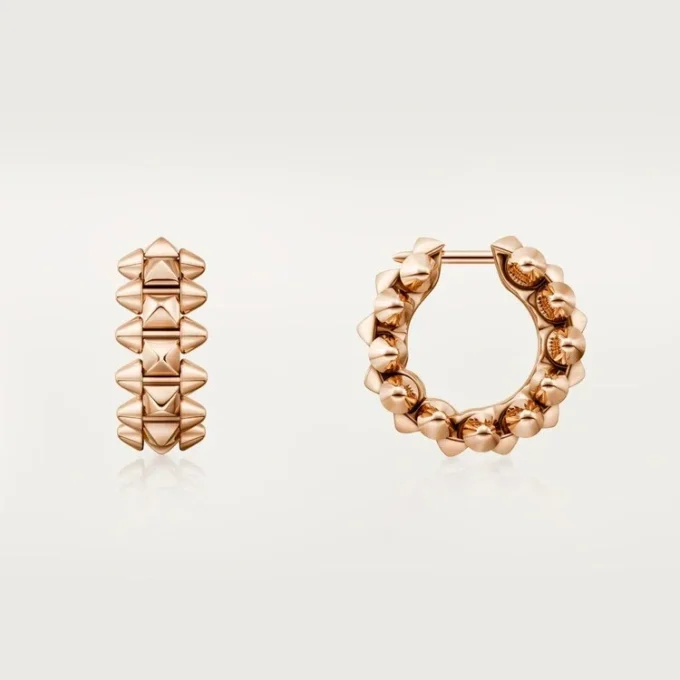Clash De Cartier Hoop Earrings, Mini Model Clash De Cartier Hoop Earrings, Mini Model