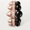 Clash De Cartier Hoop Earrings, Onyx, Extra-Large Model, Diamonds Clash De Cartier Hoop Earrings, Onyx, Extra-Large Model, Diamonds